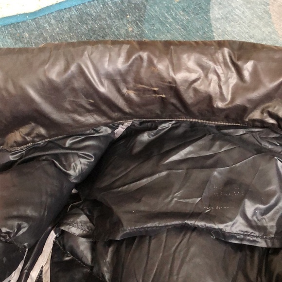 Andrew Marc Chocolate Duck Down Trench Coat Puffer Jacket - Picture 15 of 16